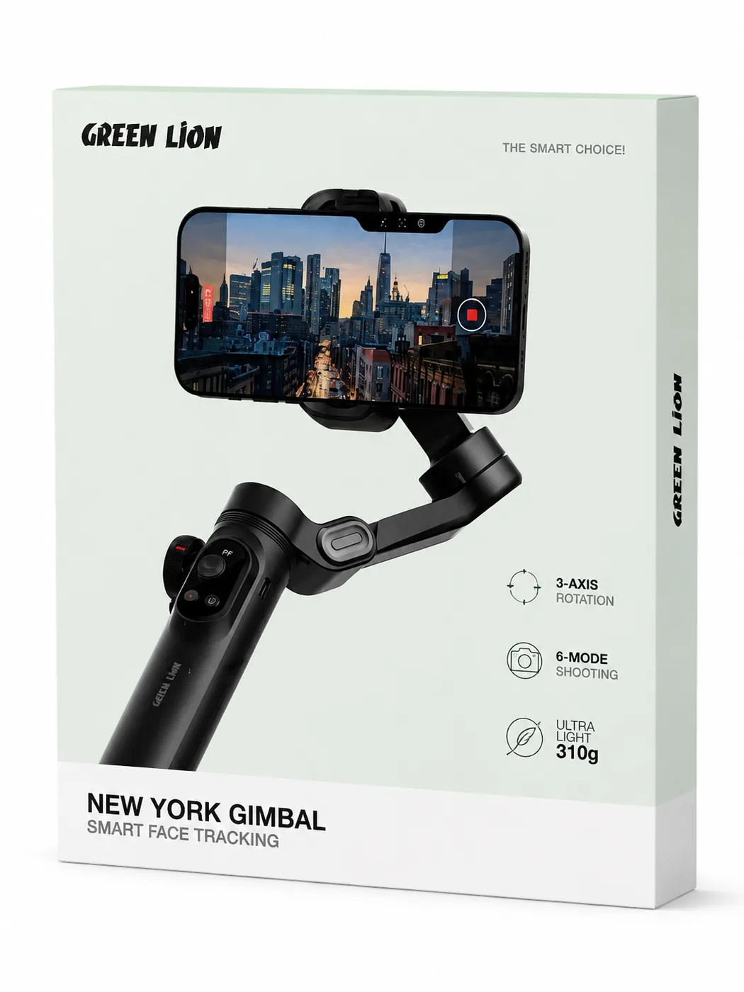 گیمبال GXV-3 Green Lion New York Gimbal Smart Face Tracking