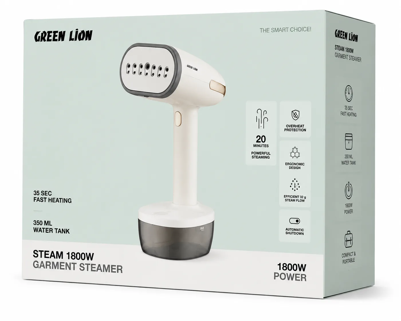 اتوبخار BX166 Green Lion Steam 1800W