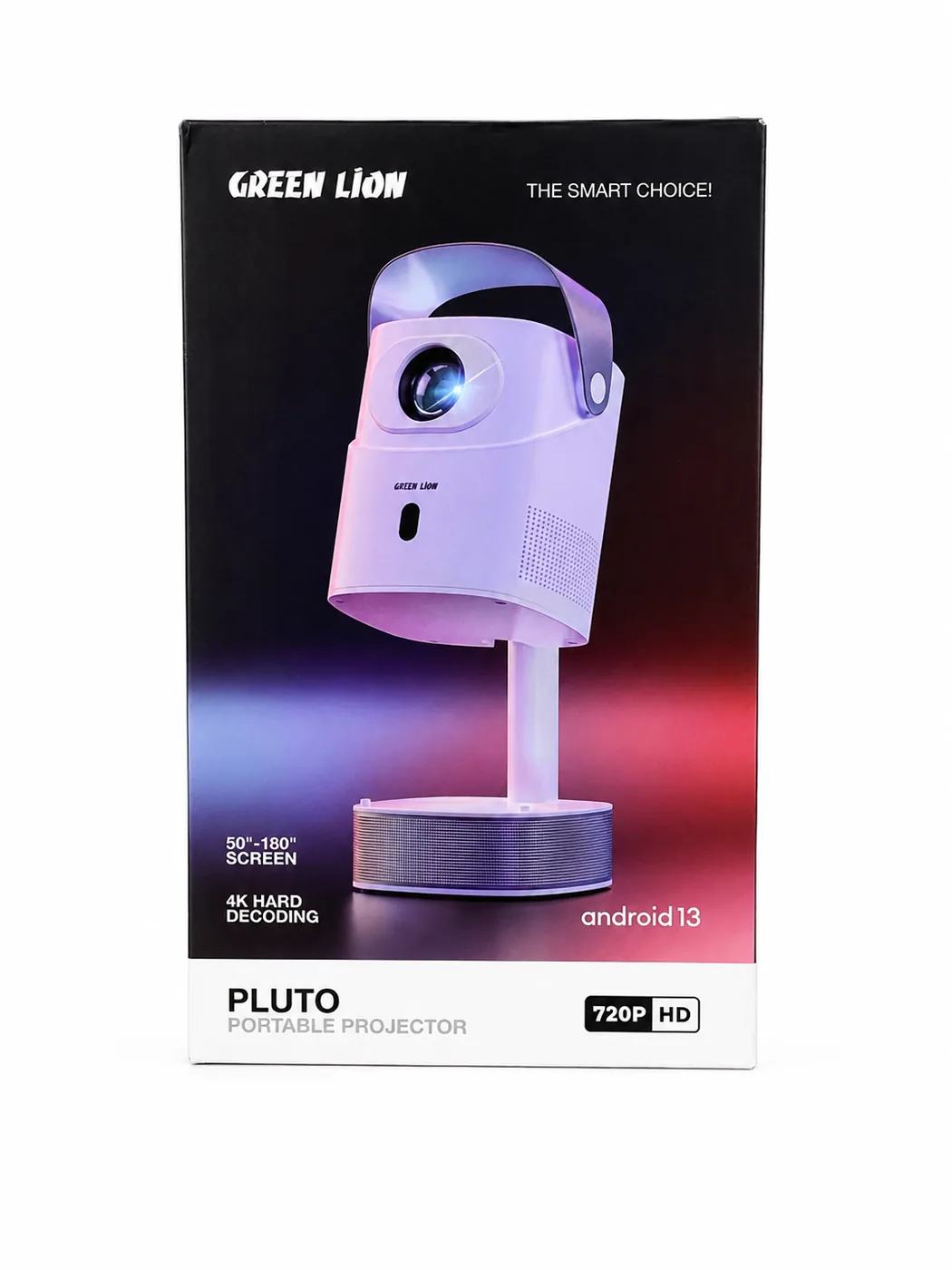 ویدیو پروژکتور pluto GL-PJ4K3 Green Lion Portable Projector Android 13