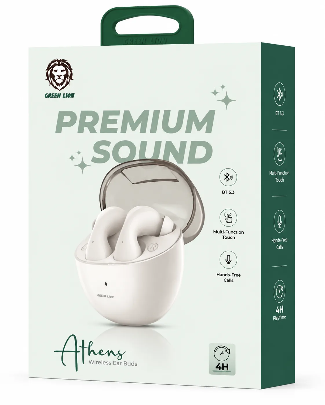 ایرپاد ATHENX Green Lion Premium Sound