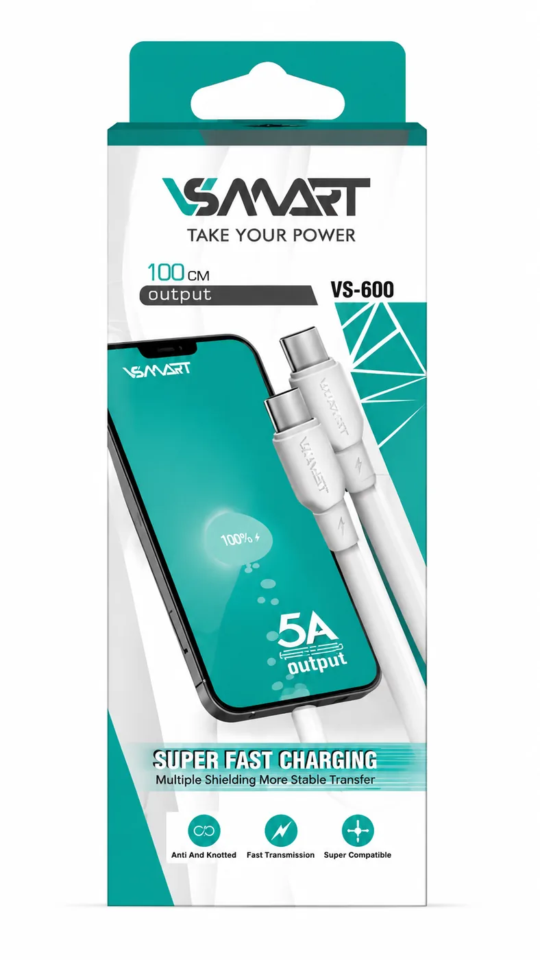 کابل یو اس بی به تایپ سی VS-600 V-Smart Vsmart