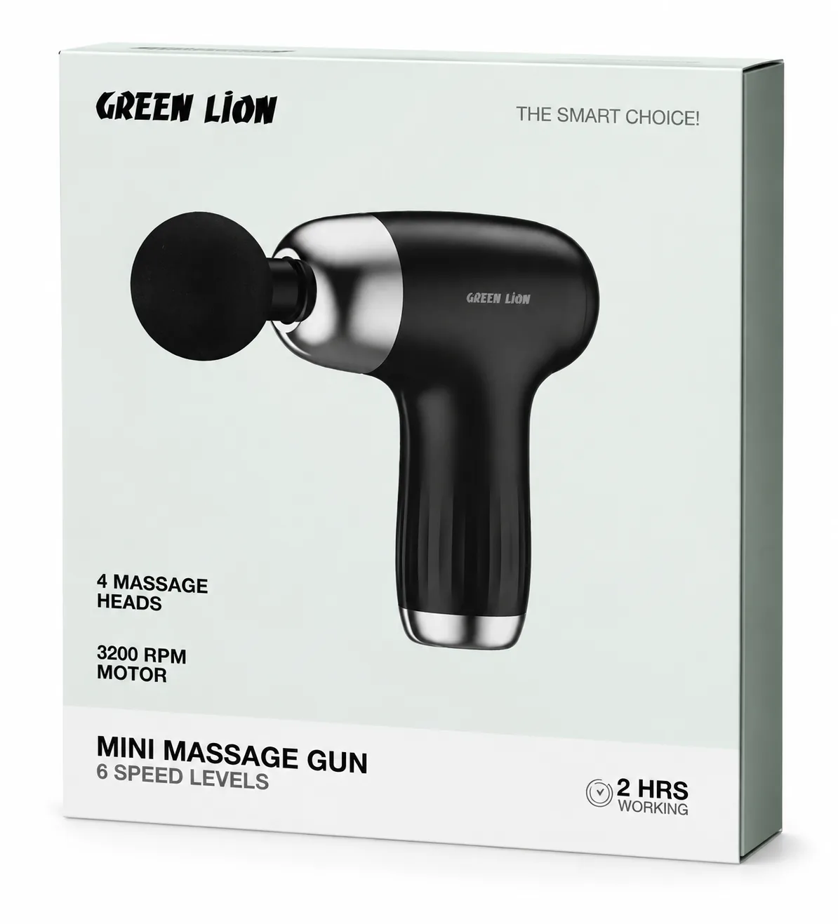 مینی ماساژور GL-MG28 Green Lion Mini Massage Gun 6 Speed Levels