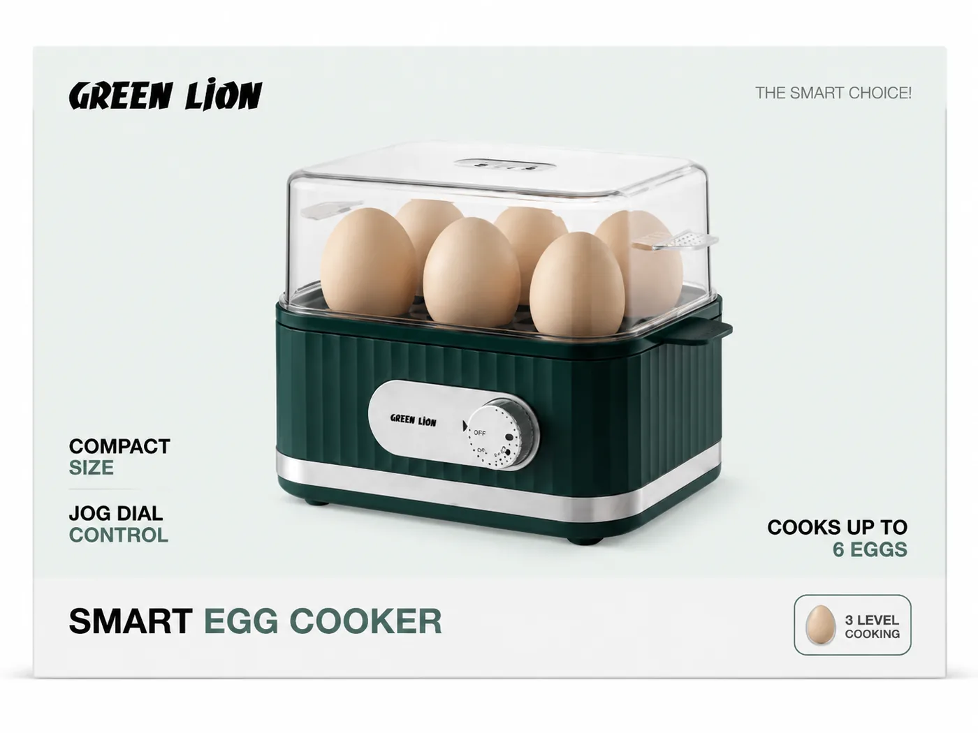 تخم مرغ پز GL-EC05 Green Lion Smart Egg Cooke