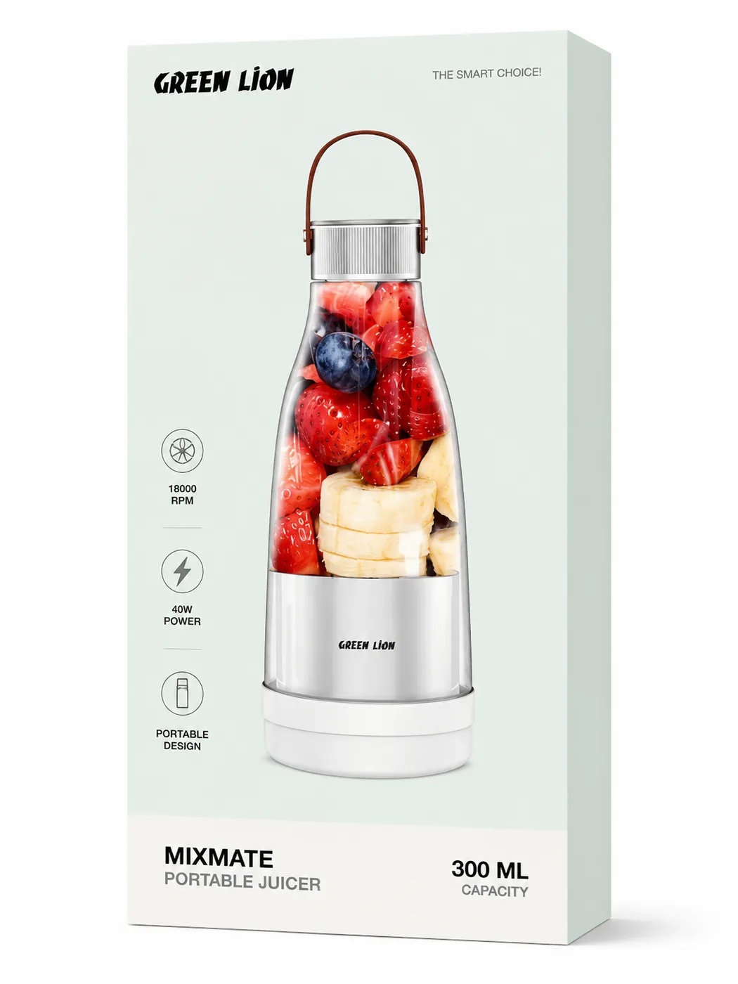 شیکر GL-JU13 Green Lion Mixmate Portable Juicer 300 Ml