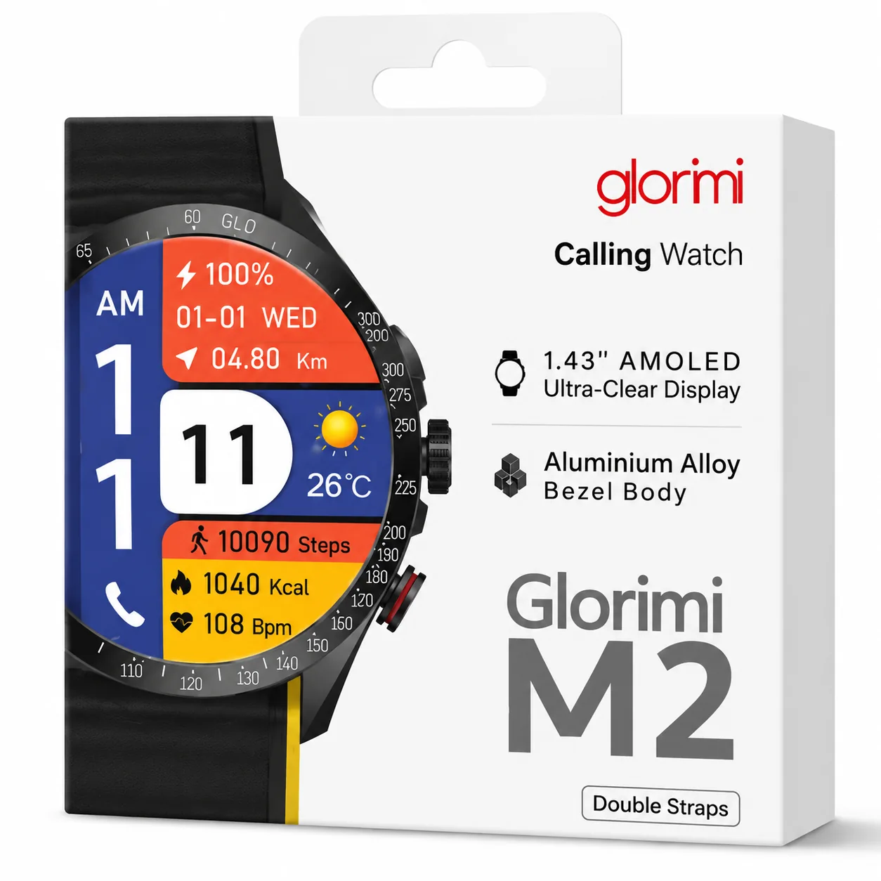 ساعت هوشمند M2 Glorimi Glorimi M2